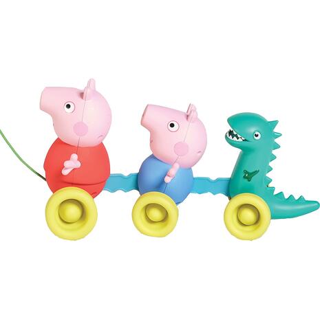 Βρεφικό Παιχνίδι Συρόμενο Οικογένεια Peppa Pig (1000-73527)