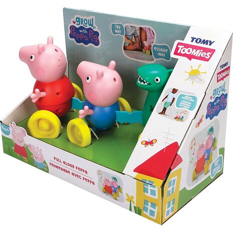 Βρεφικό Παιχνίδι Συρόμενο Οικογένεια Peppa Pig (1000-73527)