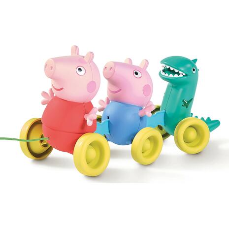 Βρεφικό Παιχνίδι Συρόμενο Οικογένεια Peppa Pig (1000-73527)