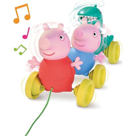 Βρεφικό Παιχνίδι Συρόμενο Οικογένεια Peppa Pig (1000-73527)