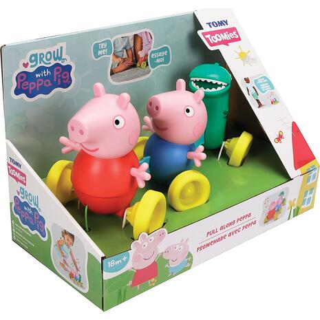 Βρεφικό Παιχνίδι Συρόμενο Οικογένεια Peppa Pig (1000-73527)