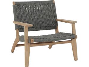ΠΟΛΥΘΡΟΝΑ LOUNGE MONTER HM6241.02 ΞΥΛΟ ΑΚΑΚΙΑΣ ΦΥΣΙΚΟ-ΣΧΟΙΝΙ ΓΚΡΙ 63.5x60x69Υεκ