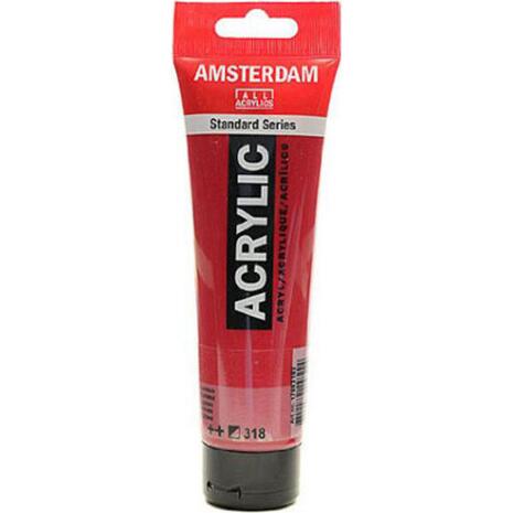 Ακρυλικό χρώμα Talens Amsterdam 318 carmine 120ml (Μπορντώ)