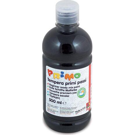 Τέμπερα PRIMO Μπουκάλι 500ml (Μαύρο)