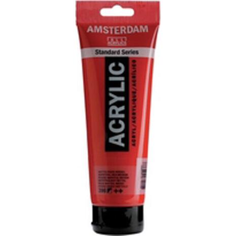 Ακρυλικό χρώμα Talens Amsterdam 396 Red Mid 120ml