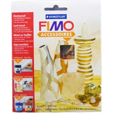 Φύλλο μεταλλικό Fimo copper 8780-99  14x14cm