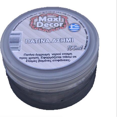 Πατίνα Ασημί 100 ml Maxi Decor