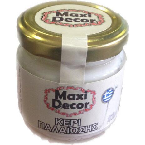 Πάστα κεριού παλαίωσης διάφανο Maxi Decor 100ml