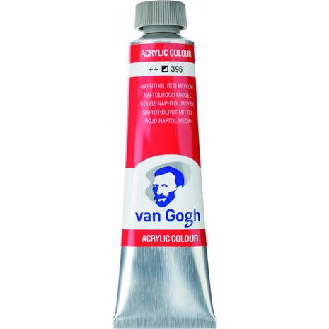 Ακρυλικό χρώμα VAN GOGH No 396 Red Medium 40ml