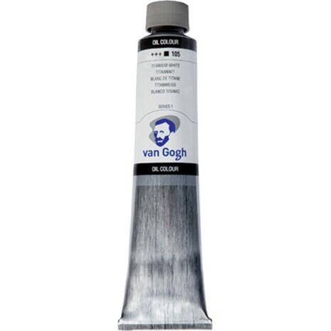 Χρώμα λαδιού Van Gogh Titanium White 200ml N.118