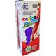 Μαρκαδόροι ζωγραφικής CARIOCA JUMBO Violet (12 τεμάχια)