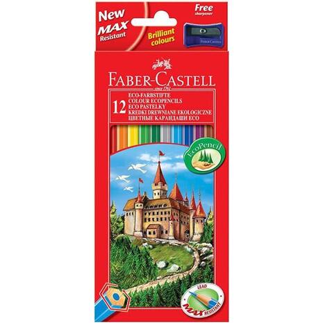 Ξυλομπογιές FABER - CASTELL  (12 τεμάχια)