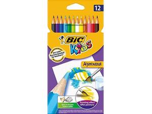 Ξυλομπογιές Ακουαρέλας Bic Kids (12 τεμάχια)