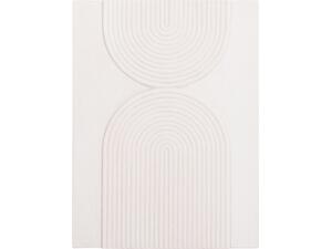 ΠΙΝΑΚΑΣ ΟΡΘΟΓΩΝΙΟΣ ΣΕΙΡΑ SANTORINI HM4523 MDF ΣΕ ΥΠΟΛΕΥΚΟ ΧΡΩΜΑ 60x4(πάχος)x80Υεκ.