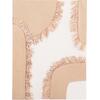 ΠΙΝΑΚΑΣ ΟΡΘΟΓΩΝΙΟΣ ΣΕΙΡΑ SANTORINI HM4533 MDF ΥΠΟΛΕΥΚΟ-ΚΑΦΕ-ΚΡΟΣΙΑ ΜΠΕΖ 60x4,5(πάχος)x80Υεκ