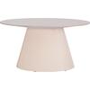 ΤΡΑΠΕΖΙ ΣΑΛΟΝΙΟΥ DUNCAN HM18022.02 ΚΕΡΑΜΙΚΟ TOP-MDF ΒΑΣΗ-ΚΡΕΜ ΛΕΥΚΟ Φ80x41Υεκ.