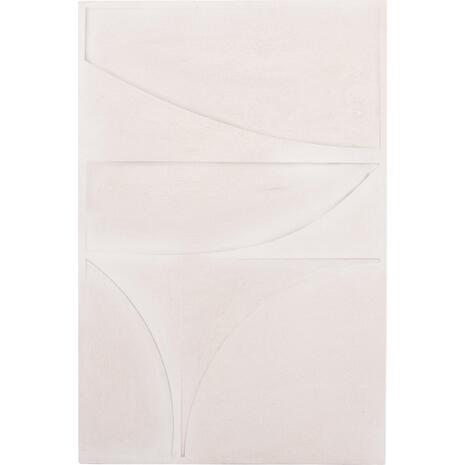 ΠΙΝΑΚΑΣ ΣΕΙΡΑ SANTORINI HM4505 MDF ΣΕ ΥΠΟΛΕΥΚΟ ΧΡΩΜΑ 80x4(πάχος)x120Υεκ.
