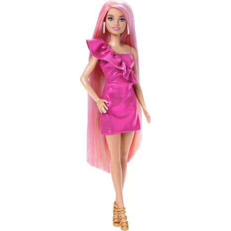 Barbie Κούκλα Πολύχρωμα Μαλλιά