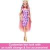Barbie Κούκλα Πολύχρωμα Μαλλιά