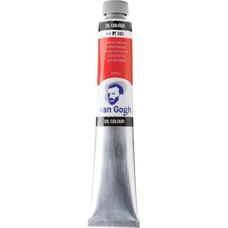 Χρώμα λαδιού Talens Van Gogh 60ml No393 Azo Red Medium(series 1)