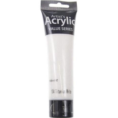 Ακρυλικό χρώμα Artist's 100ml titanium (White)