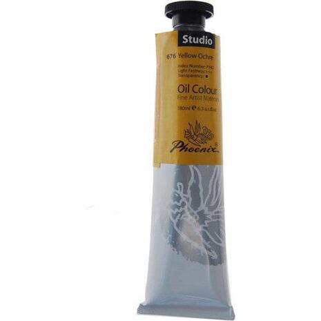 Χρώμα λαδιού Phoenix No676 180ml yellow ochre
