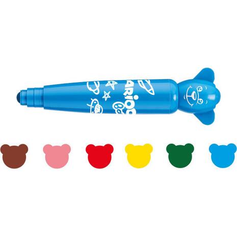 Μαρκαδόροι ζωγραφικής Carioca Baby Teddy Baby ( 12 τεμάχια )