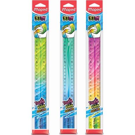 Χάρακας MAPED Twist & Flex decor 30cm