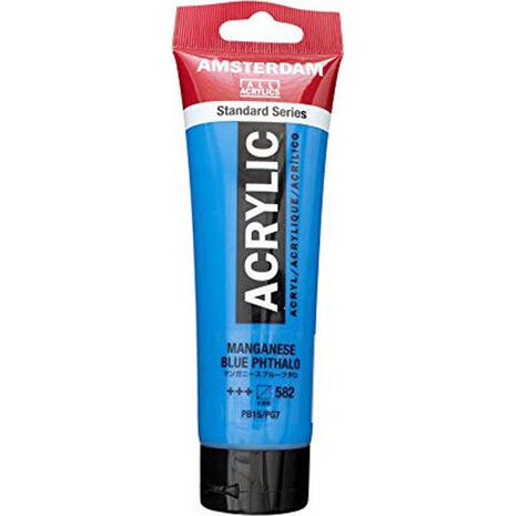 Ακρυλικό χρώμα Talens Amsterdam 582 Mang.Blue Phthal. 120ml