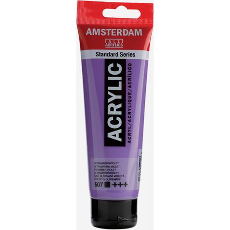 Ακρυλικό χρώμα Talens Amsterdam 507 Ultram.Violet 120ml