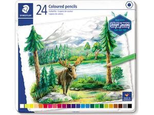 Ξυλομπογιές STAEDTLER Colour 146C  μεταλλική κασετίνα (πακέτο 24 τεμαχίων)