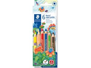 Ξυλομπογιές STAEDTLER Noris Club jumbo 129 (Συσκευασία 6 τεμαχίων)