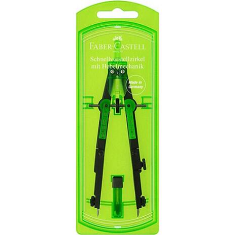 Διαβήτης Faber Castell  Factory Neon χρωματιστός