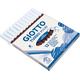 Μαρκαδόροι ζωγραφικής GIOTTO Turbo Maxi καφέ (συσκευασία 12 τεμαχίων)