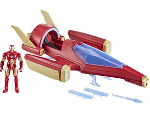 Jet μάχης Marvel Avengers με φιγούρα Iron Man Epic Hero Series Repulsor Blast Battle