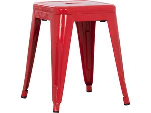 ΣΚΑΜΠΟ ΜΕΤΑΛΛΙΚΟ MELITA HM0096.44 ΣΕ ΚΟΚΚΙΝΟ ΧΡΩΜΑ 37x37x45Υεκ.