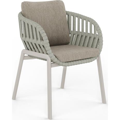 ΠΟΛΥΘΡΟΝΑ EOS SM6212.02 ΚΡΕΜ ΑΛΟΥΜΙΝΙΟ-ΜΠΕΖ ΣΧΟΙΝΙ & OLEFIN ΜΑΞΙΛΑΡΙΑ 58x64.5x84.5Υ