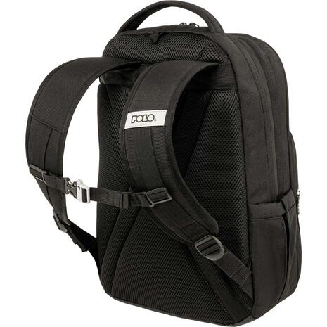 Tσάντα Πλάτης 1+1 θέσεων Polo Genius Black/ μαύρη