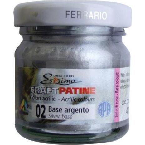 Πατίνα Ferrario 40ml ασημί