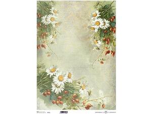 Ριζόχαρτο για Decoupage  "Daises" 42x29.7εκ.