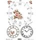 Ριζόχαρτο για Decoupage  "clocks 1" 21x29εκ