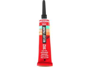 Περίγραμμα- Πάστα Royal Talens Relief Paint Decorfin 302 βαθύ κόκκινο 20ml