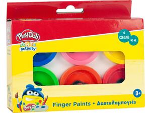 Δακτυλομπογιές PLAY-DOH 40ml (6 τεμάχια) (320-40002)
