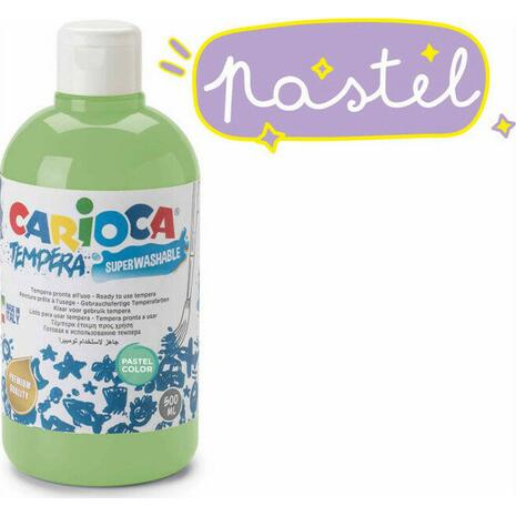 Τέμπερα Carioca 500ml παστέλ πράσινο