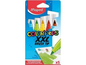 Μαρκαδόροι ζωγραφικής MAPED Color Peps XLL Brush (συσκευασία 5 τεμαχίων) (844705)