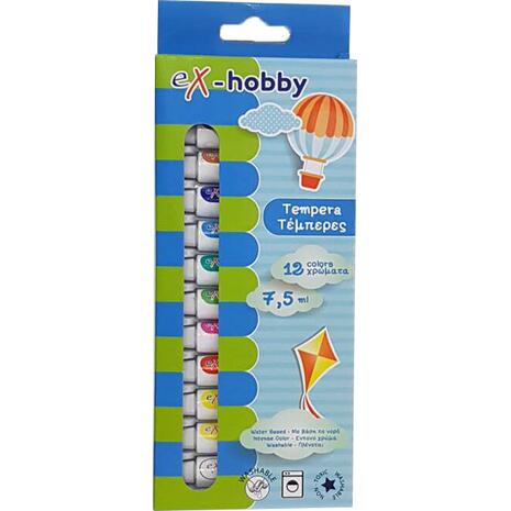 Τέμπερες eX-HOBBY (Συσκευασία 12 τεμαχίων των 7,5ml)