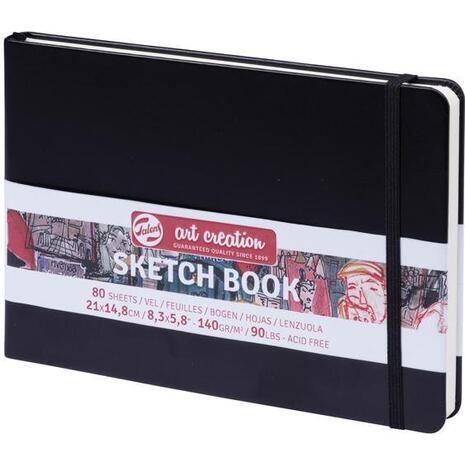 Μπλοκ Sketch Book Talens 21x15cm 80 φύλλων μαύρο (38900)
