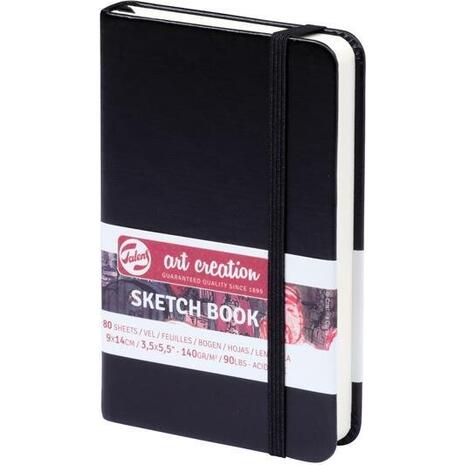 Μπλοκ Sketch Book Talens 9x14cm 80 φύλλων μαύρο (38913)