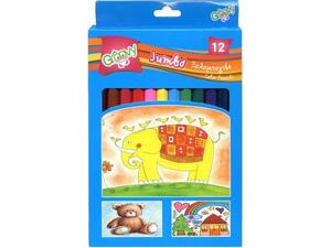 Ξυλομπογιές Groovy Jumbo (12 τεμάχια)