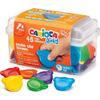 Κηρομπογιές Carioca Baby Teddy 48 τεμαχίων πλαστική κασετίνα (Διάφορα χρώματα)